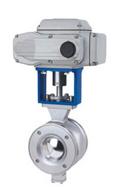 QV947F電動V型調節球閥